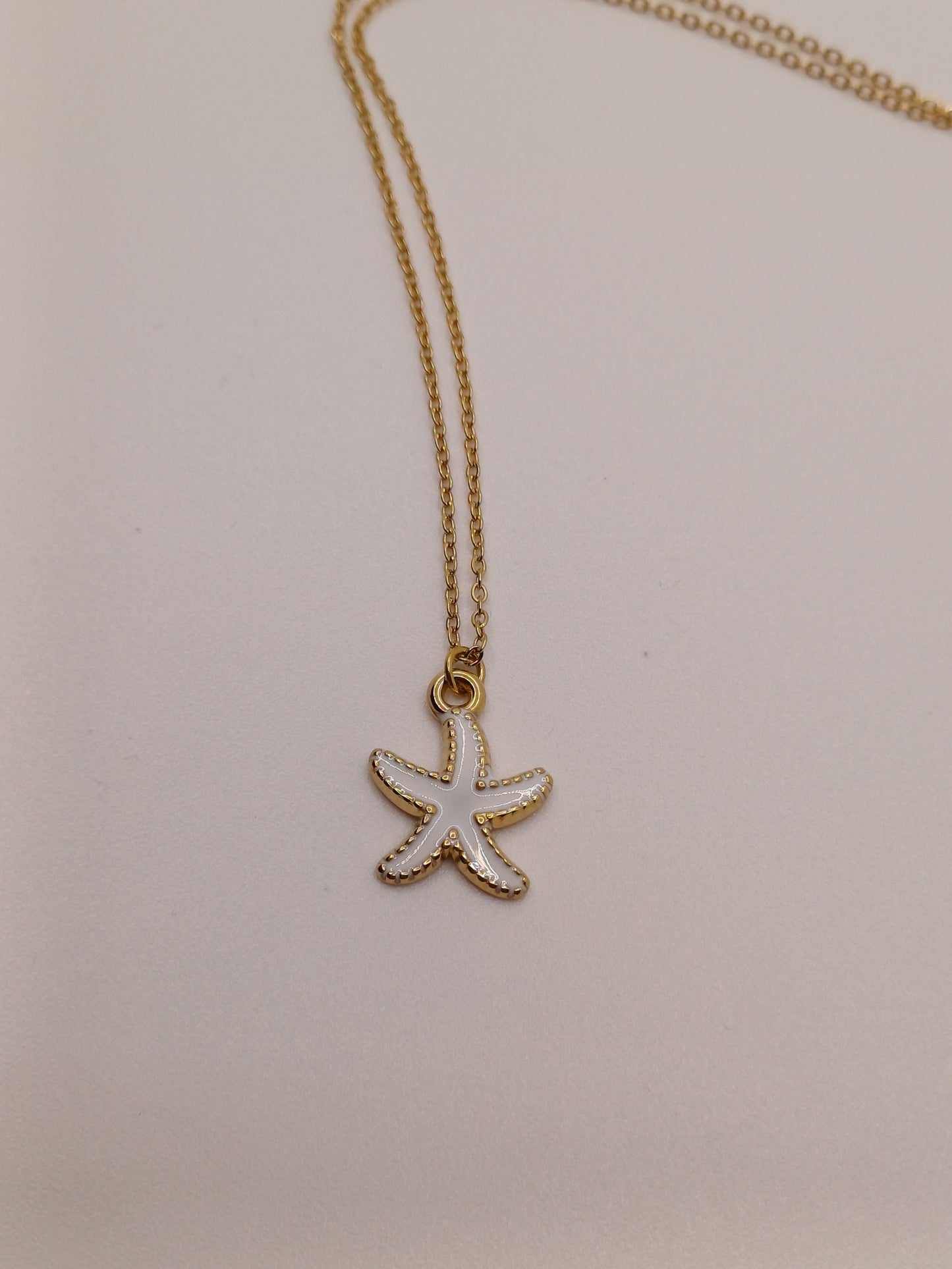 Collana Stella marina gold