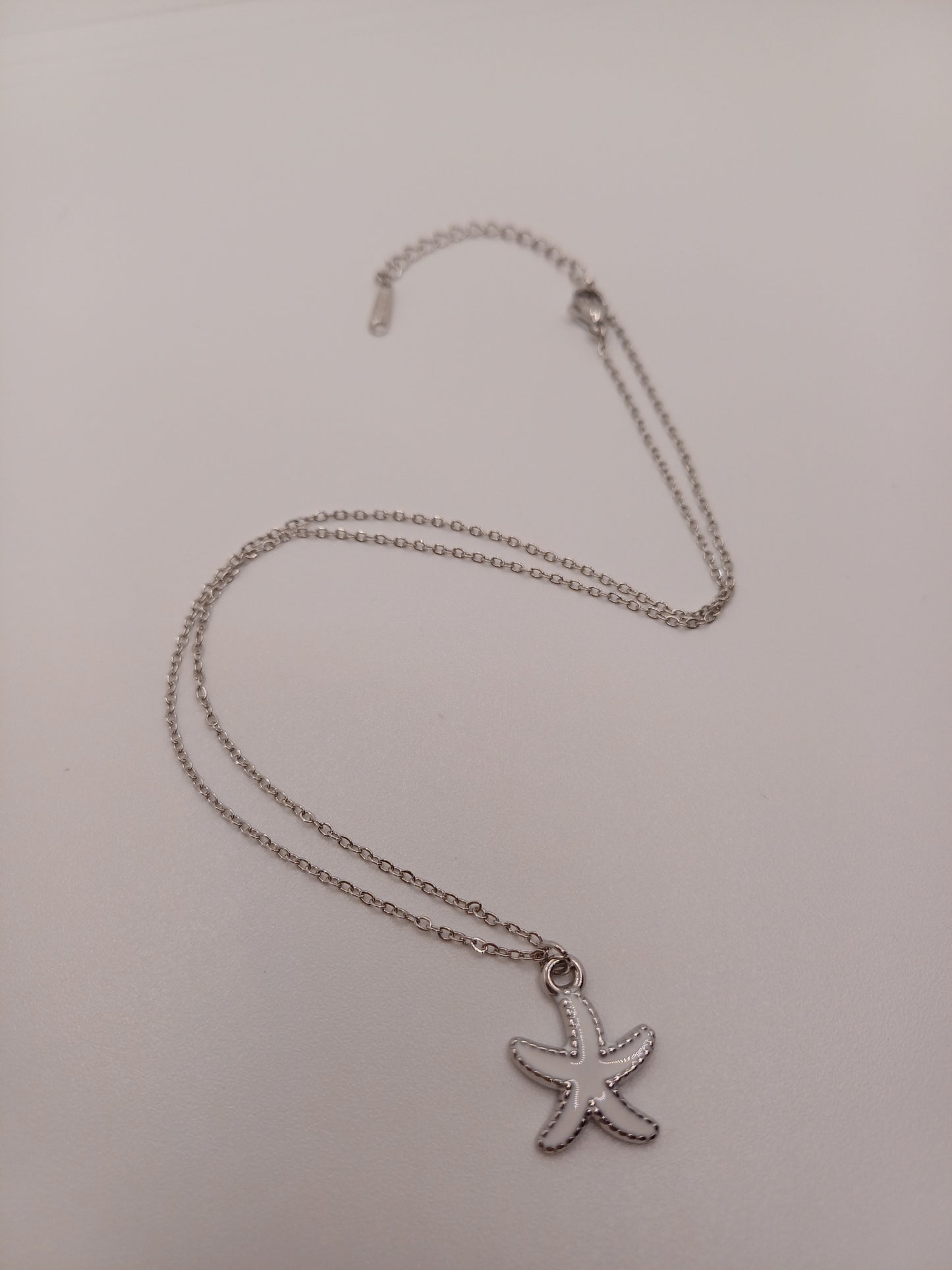 Collana stella marina silver