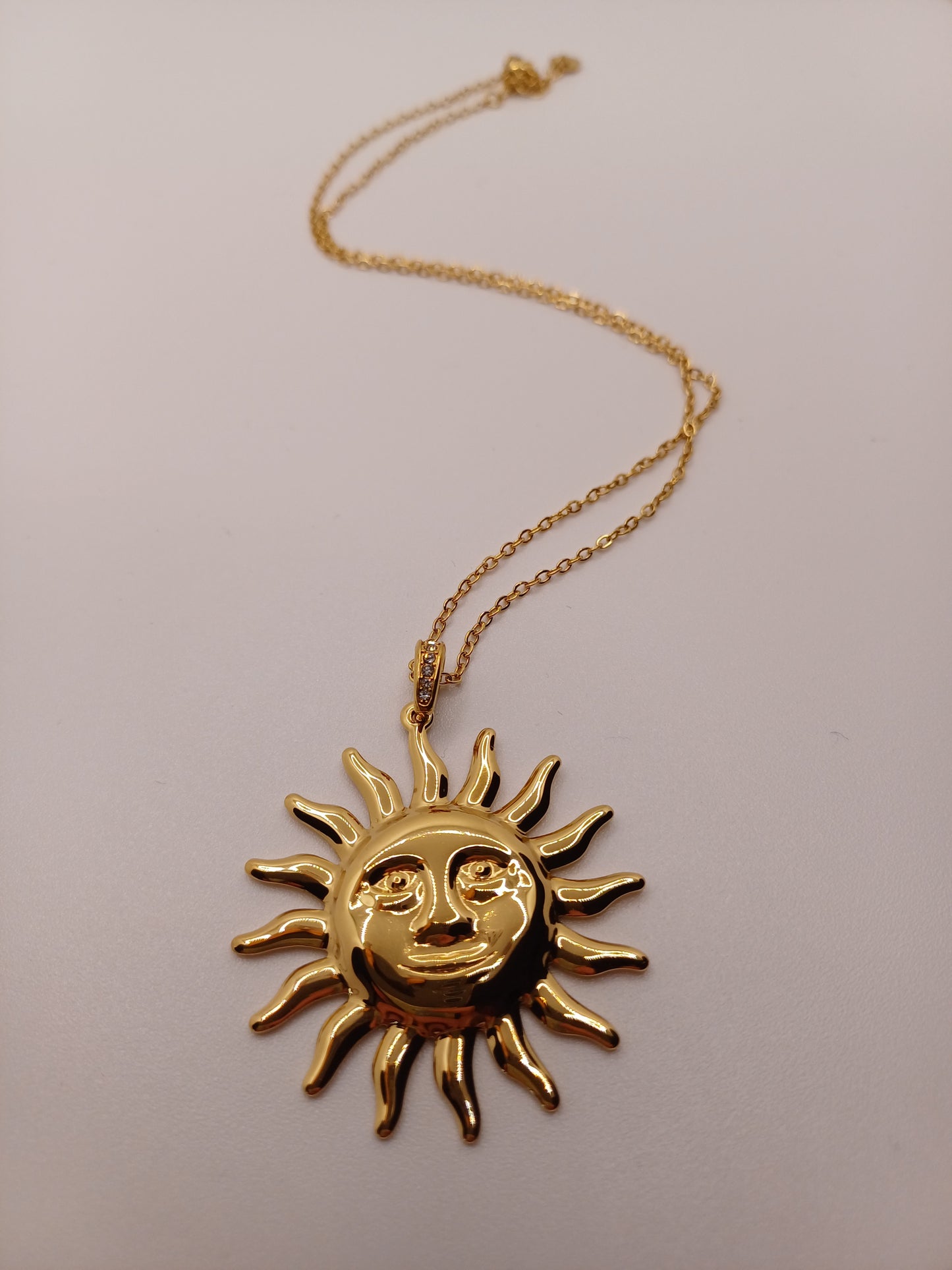 Collana sole gold