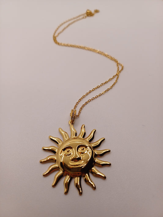 Collana sole gold
