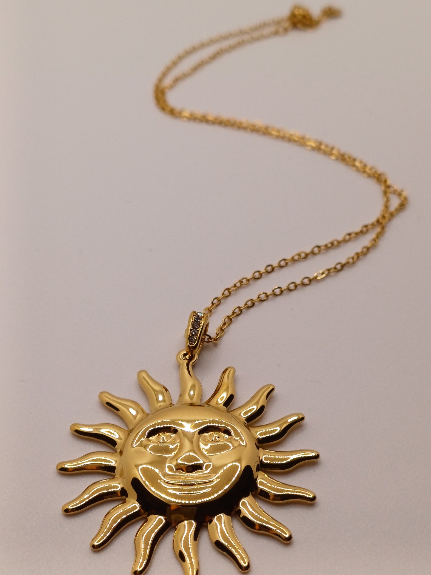 Collana sole gold