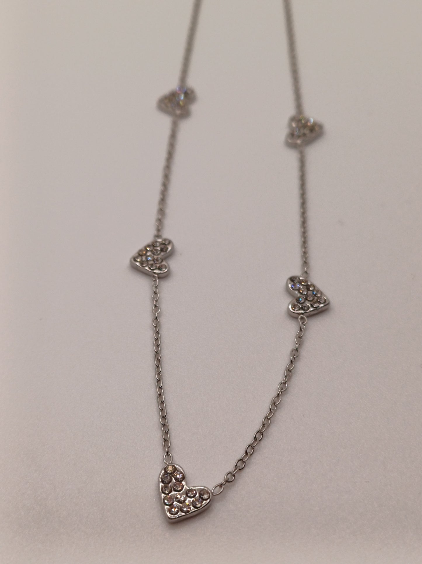 Collana cuori minimal