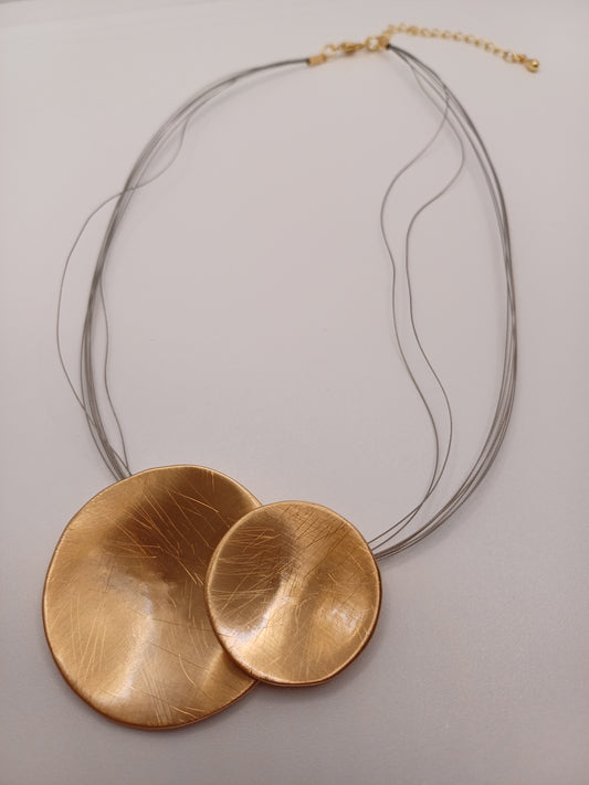 Collana cerchio gold