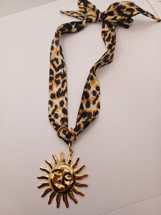 Collana animalier sole gold